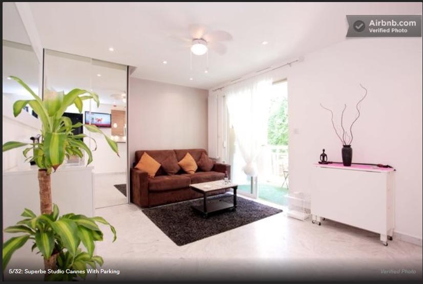 Superbe Studio In Cannes 450M Sea & Parking Eksteriør billede